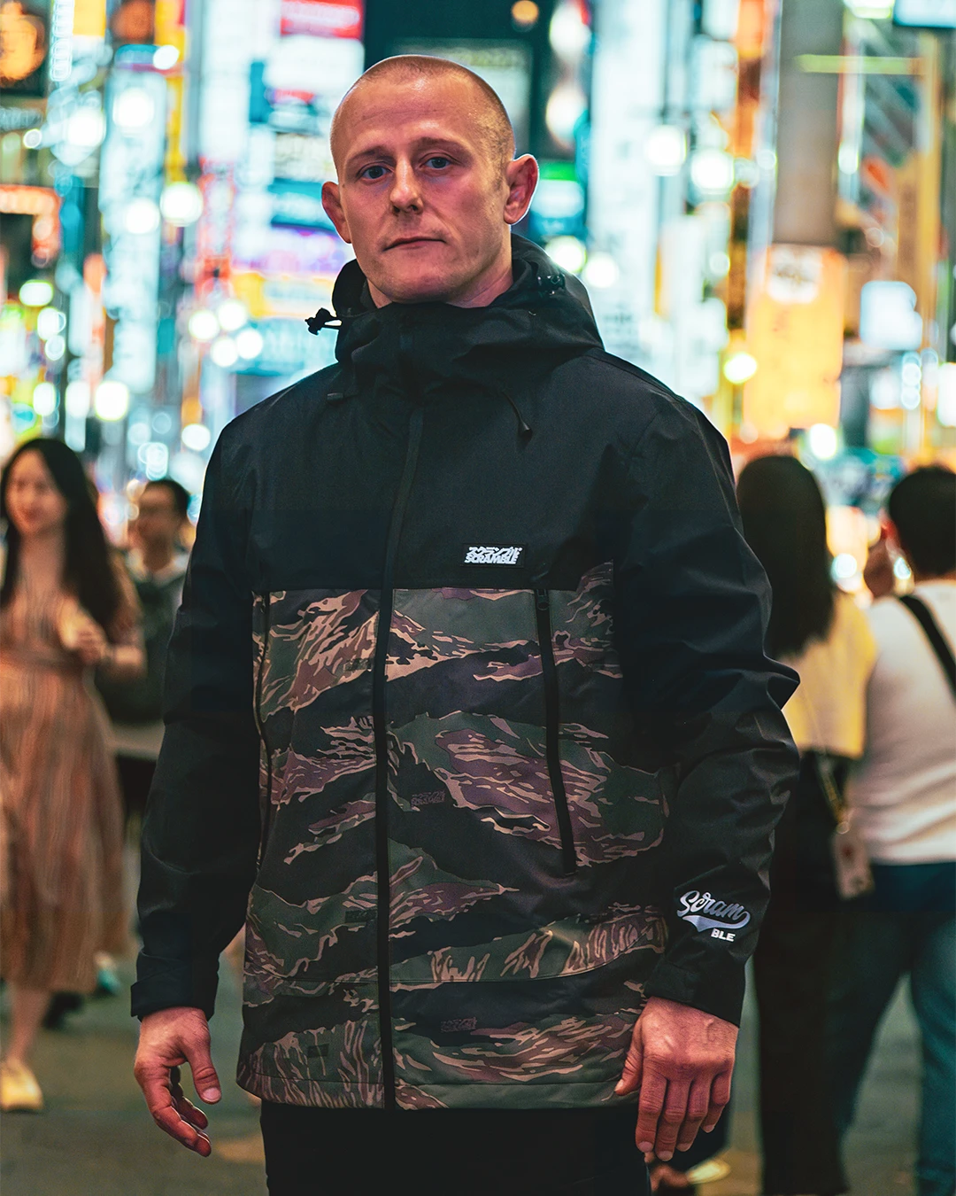 AME ジャケット TIGER CAMO / BLACK