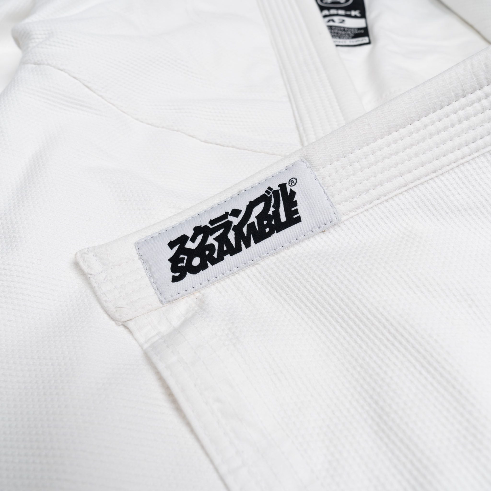 SCRAMBLE BASE-K 柔術着 WHITE – SCRAMBLE JAPAN